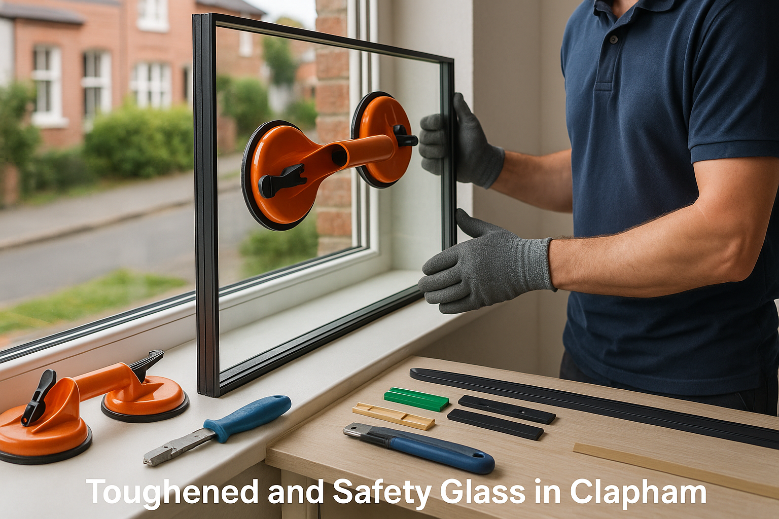 Toughened and Safety Glass in Clapham service image